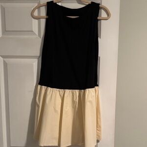 Stylish Black and Cream Kids Dress
